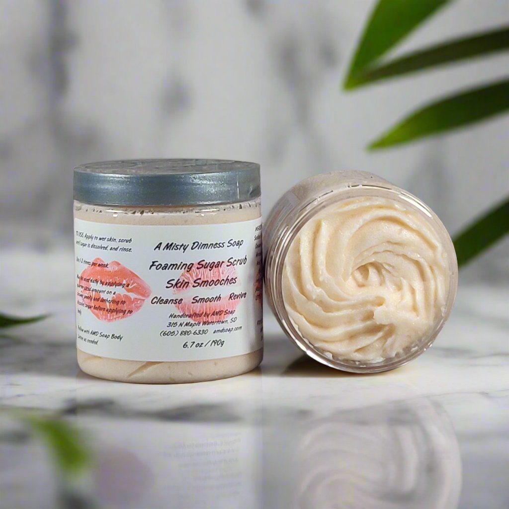Skin Smooches Scented Foaming Sugar Scrub
