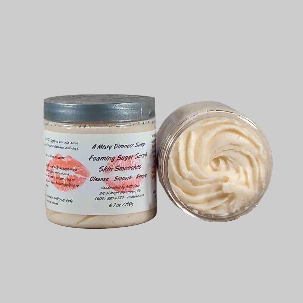 Skin Smooches Scented Foaming Sugar Scrub
