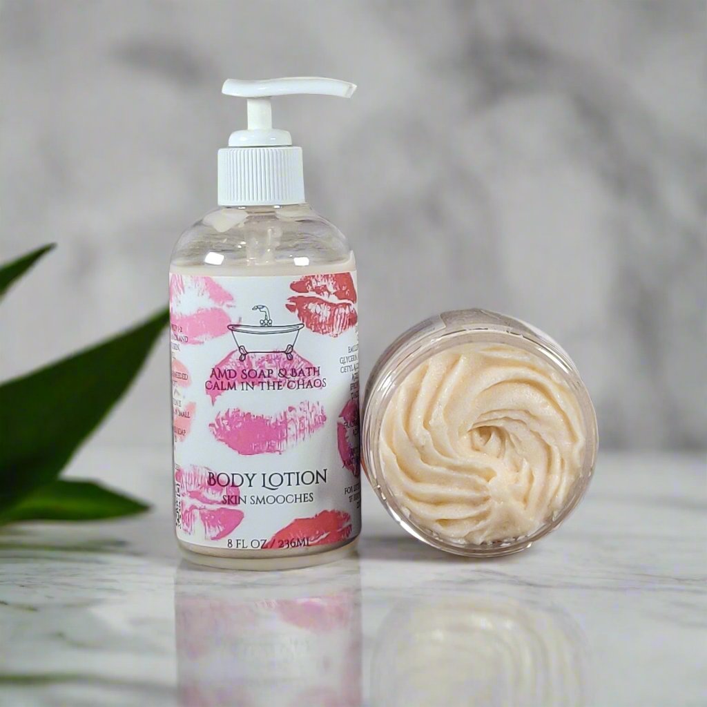 Skin Smooches Scented Scrub + Lotion Set