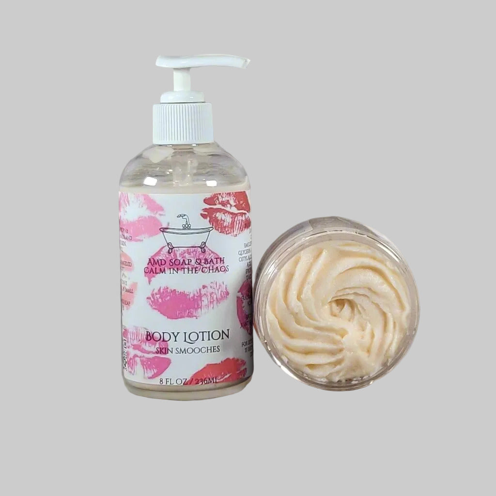 Skin Smooches Scented Scrub + Lotion Set