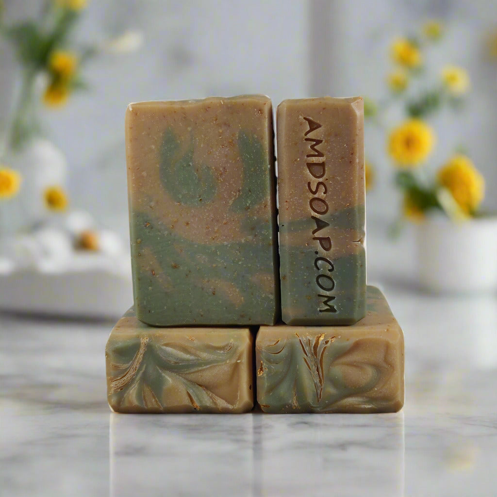 Dandelion Pear Oatmeal Milk & Honey Soap