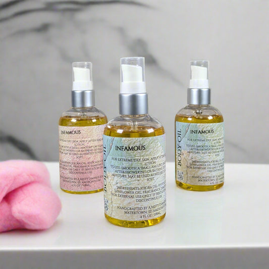 Infamous Scented Body Oil