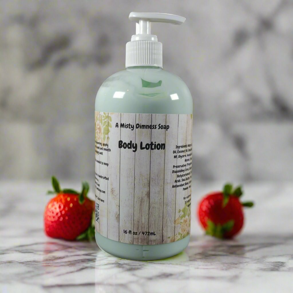 Strawberry Rhubarb Pie Scented Body Lotion