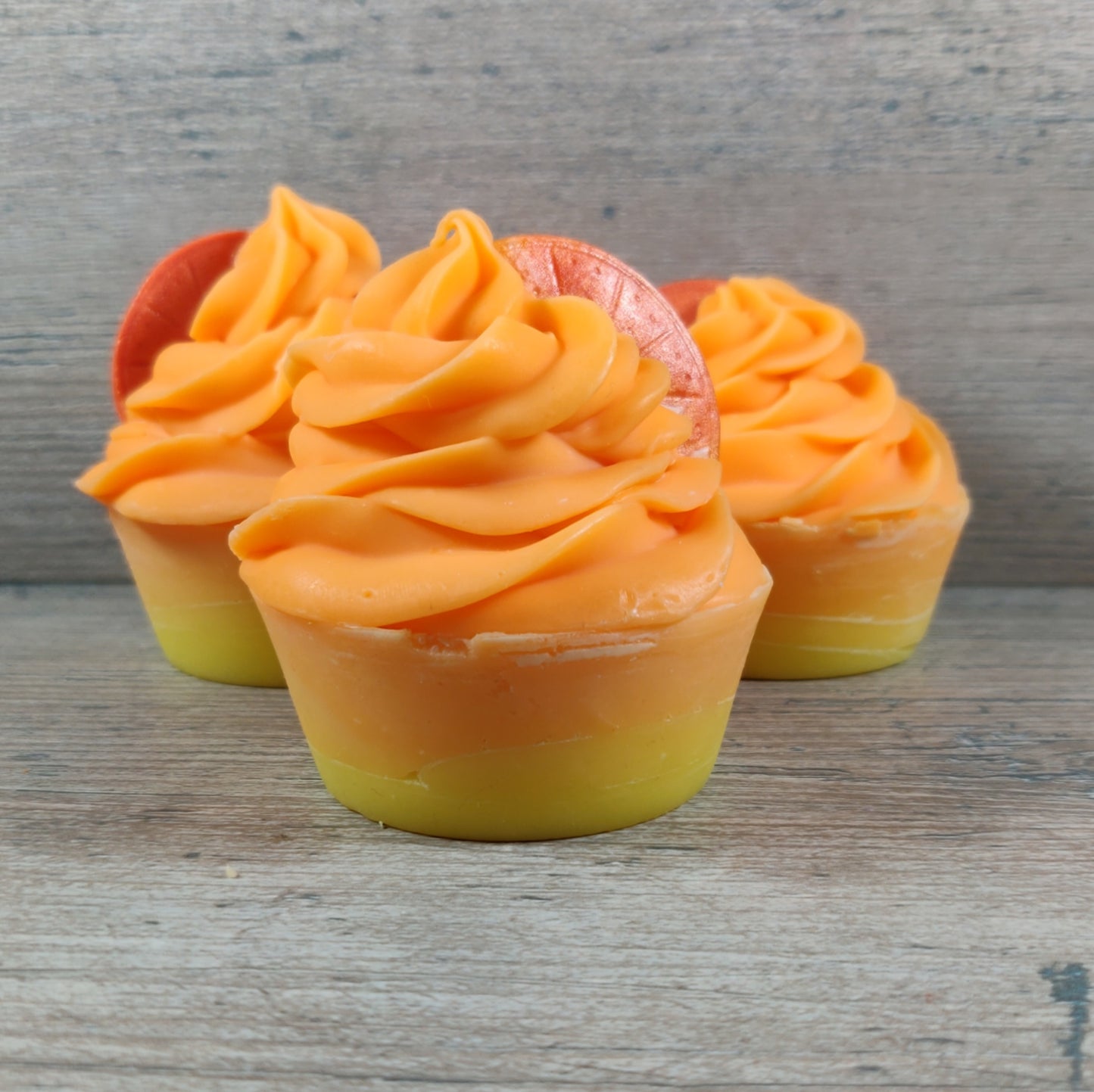 Sweet Spicy Orange Cupcake Soap