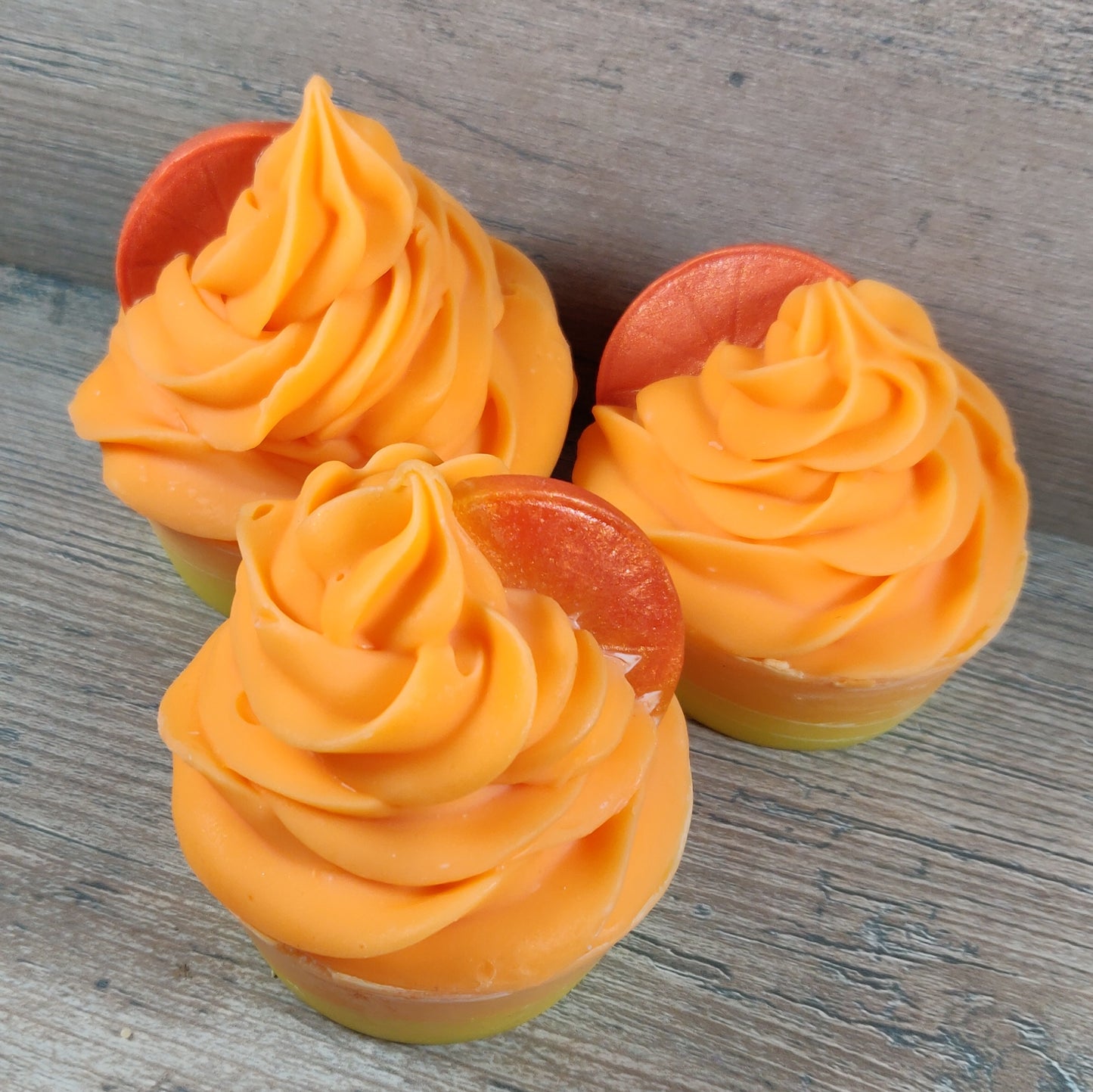 Sweet Spicy Orange Cupcake Soap