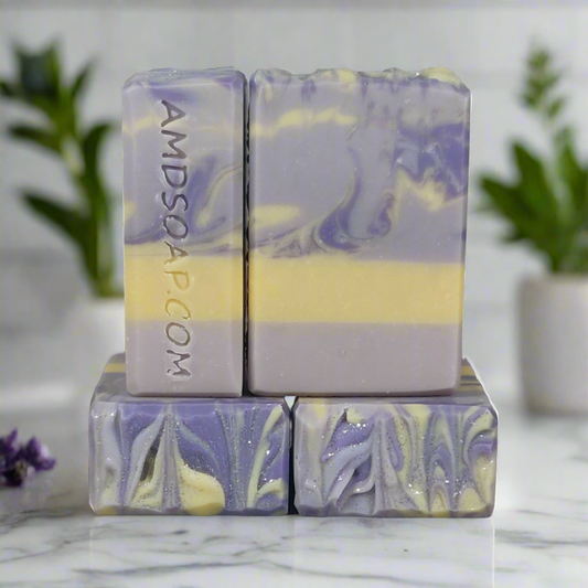 Lavender Lemonade Goat Milk Soap