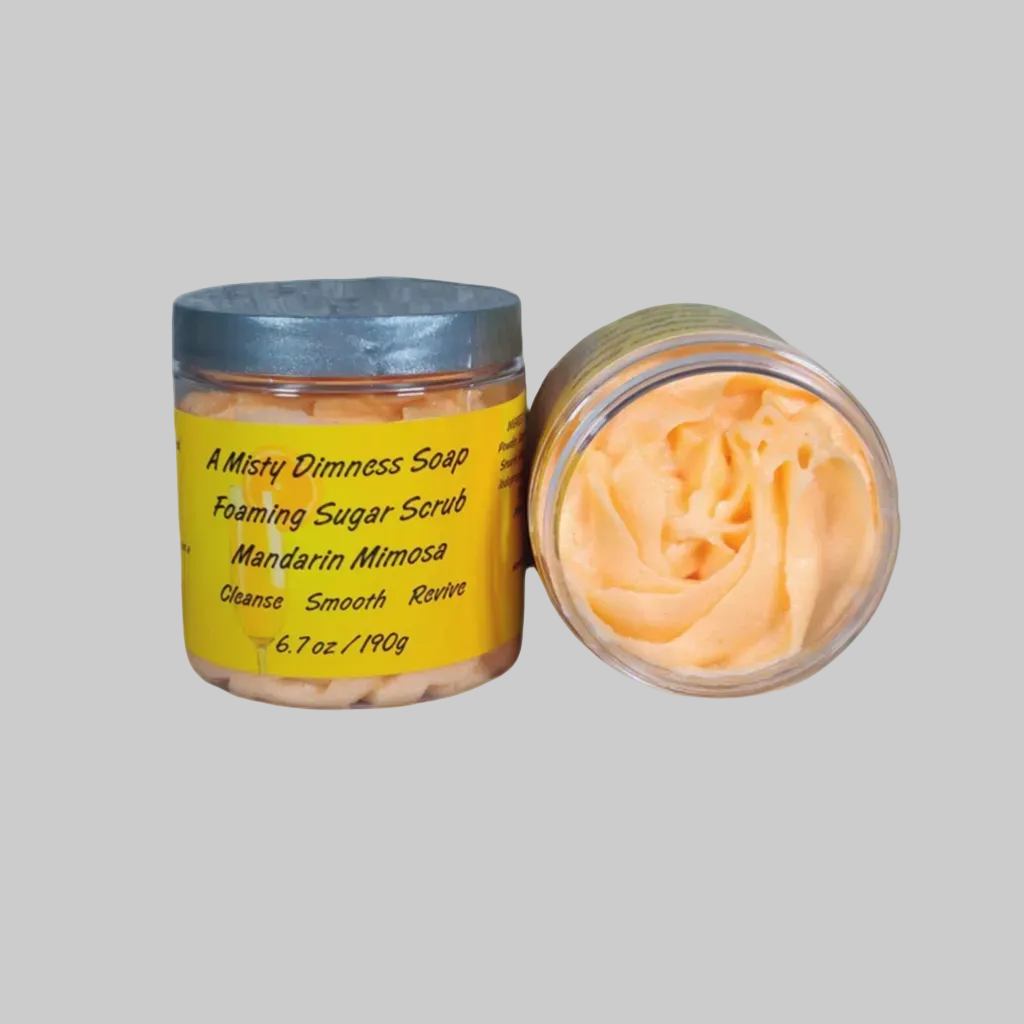 Mandarin Mimosa Scented Foaming Sugar Scrub