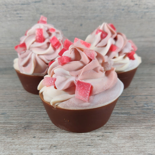 Peppermint Brownie Cupcake Soap