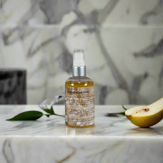 Champagne Pear Scented Body Oil