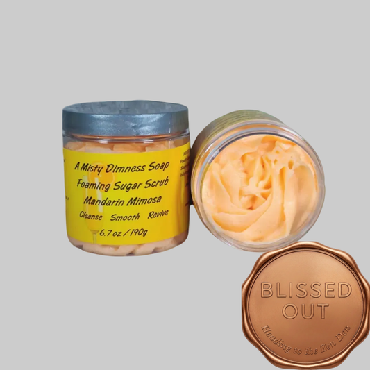 Mandarin Mimosa Scented Foaming Sugar Scrub