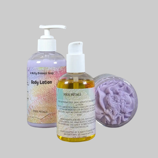 Pixie Petals Scented Mini Luxury Set