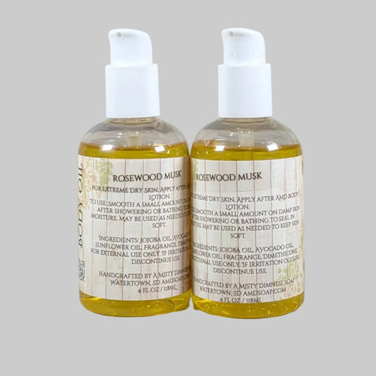 Rosewood Scented Body Oil