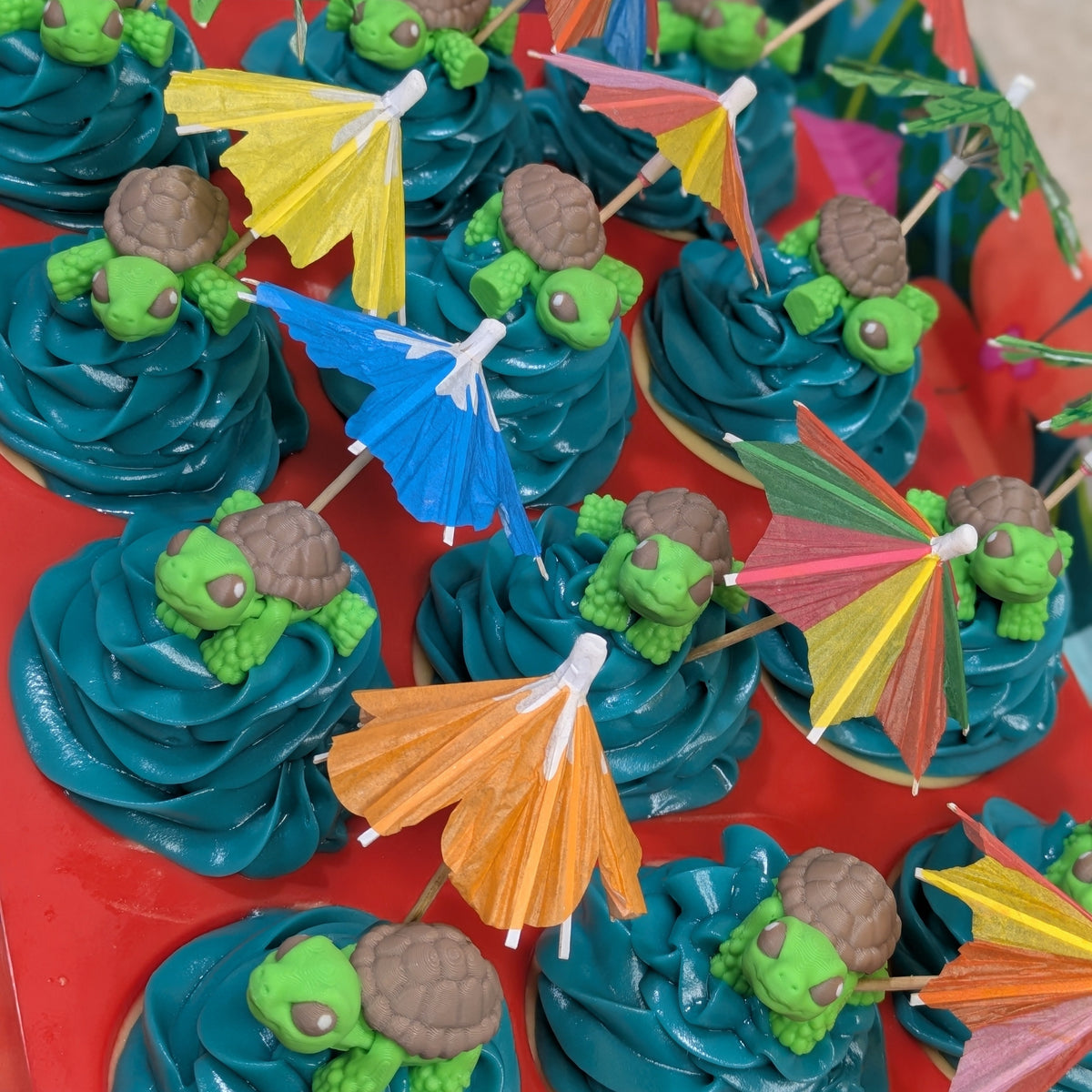 Turtle Beach Cupcake Soap
