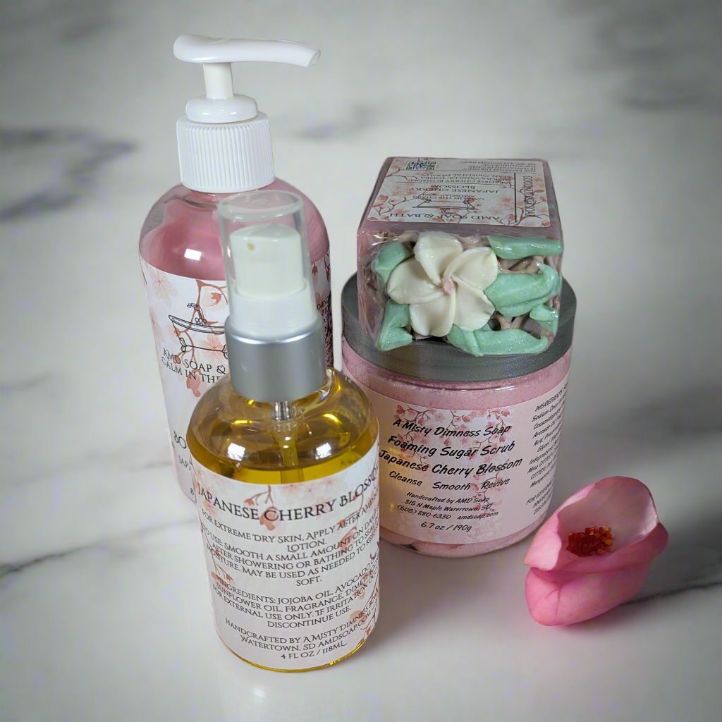 Japanese Cherry Blossom Scented Luxury Gift Set