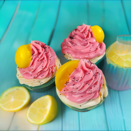 Watermelon Lemonade Cupcake Soap