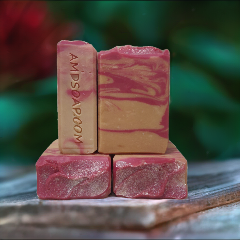 Frosted Cranberry Wine Soap