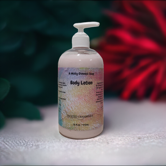 Frosted Cranberry Scented Body Lotion