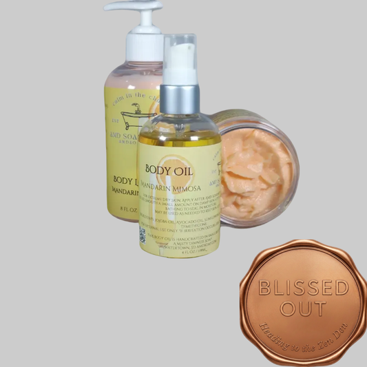 Mandarin Mimosa Scented Luxury Mini Gift Set