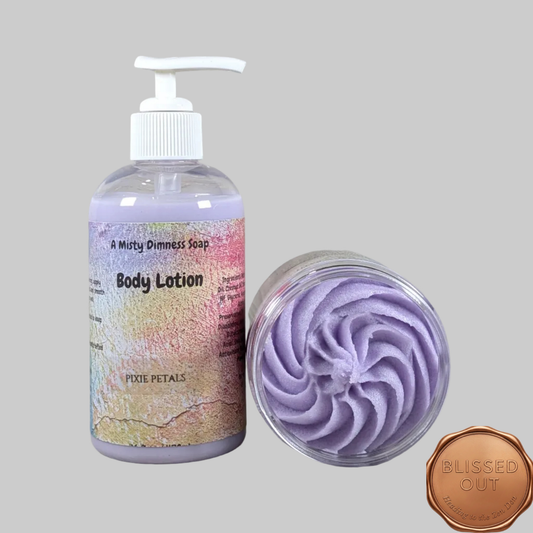 Pixie Petals Scented Scrub + Lotion Set