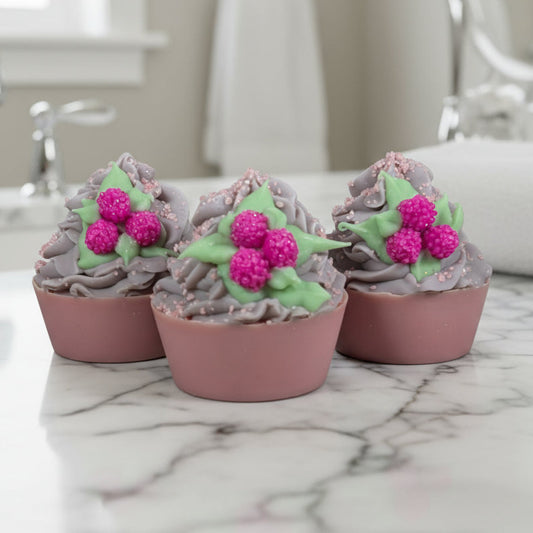 Pixie Petals Cupcake Soap