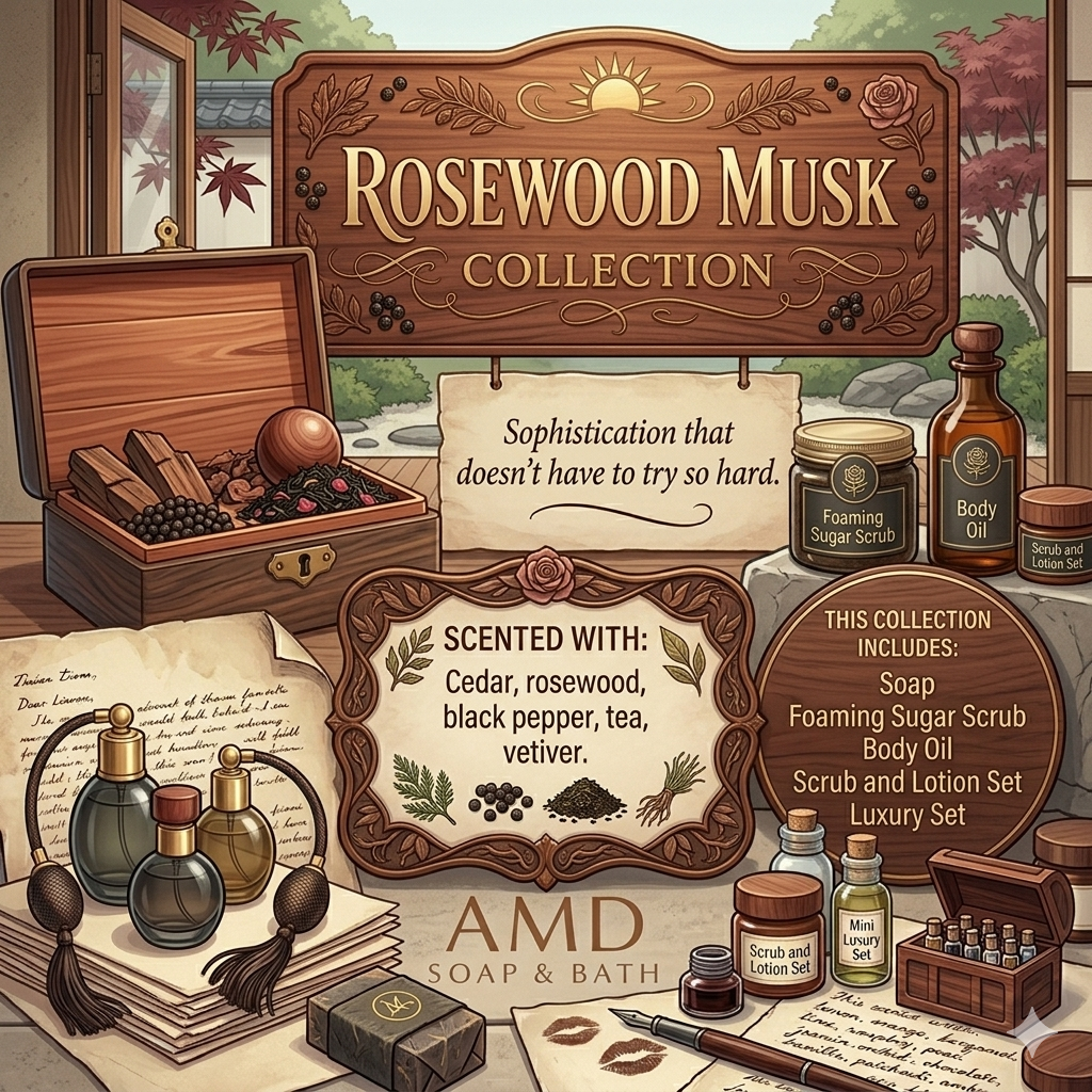 Rosewood Scented Luxury Set
