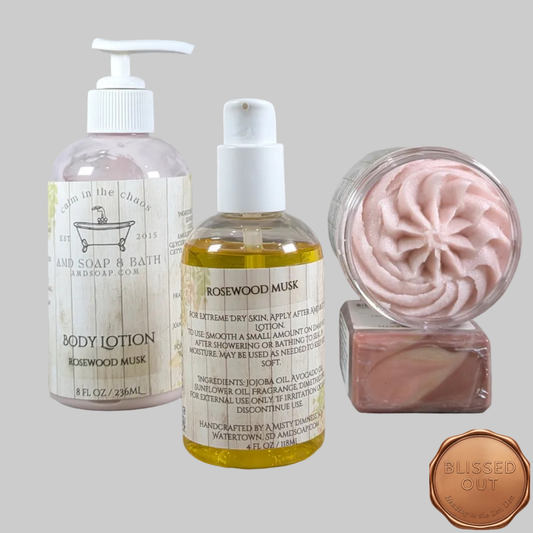 Rosewood Musk Scented Luxury Set