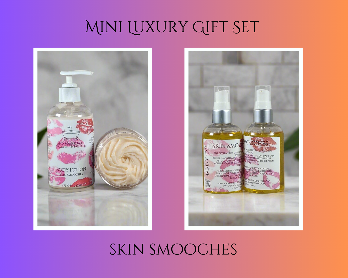 Skin Smooches Scented Luxury Mini Gift Set